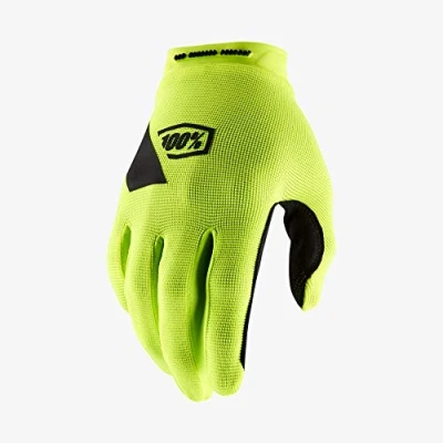 Image of 100% GUANTI RIDECAMP FLUO YELLOW (M)