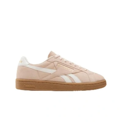Image of Reebok Classic CLUB C Grounds UK Trainers, Women&#039;s, Size: 4, Washedclay/chalk/gum Suede