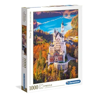Image of Clementoni 39382 Collection Puzzle for Children and Adults Neuschwanstein 1000 Pieces