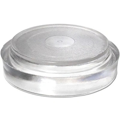 Image of 12x Large Clear Castor Cup Furniture Feet 60mm