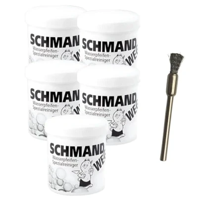 Image of Schmand Weg Cleaner 5 Cans 150 g Each Bong Shisha Water Pipe Glass