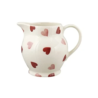 Image of Emma Bridgewater Pink Hearts 1/2 Pint Jug