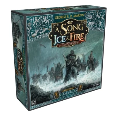 Image of Asmodee CMON A Song of Ice &amp; Fire Greyjoy Starter Set Expansion Tabletop 2 Players From 14+ Years 45+ Minutes German Multilingual