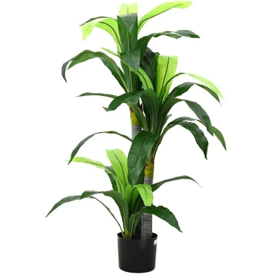 Image of vidaXL Artificial Dracaena Tree 36 Leaves 120 cm Green