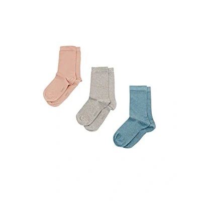 Image of ESPRIT Women&#039;s Solid Mix 3 Pack W SO Cotton Lyocell Plain Pairs Socks, Multicolor (Sortiment 0030), 2.5 5