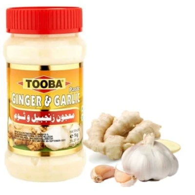 Image of TOOBA Ginger &amp; Garlic Mix Paste Spicy Great Flavour AUTHENTICATE Taste 1 KG