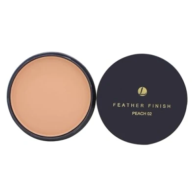 Image of Mayfair Feather Finish Compact 02 Peach Shade Pressed Powder