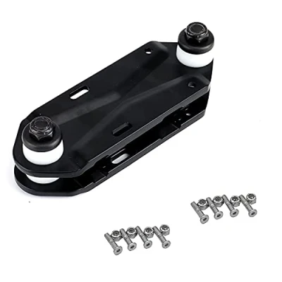 Image of Bordhap Waterborne Rail Adapter Surfskate Truck Fits Any Board Carve &amp; Cruise Like a Surfboard,Rail Adapter,Black