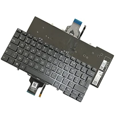 Image of JINTAI FR Keyboard Layout Laptop (Backlit) for Dell Latitude 7400 3400 5400 7410 5401 5411 0vthgh