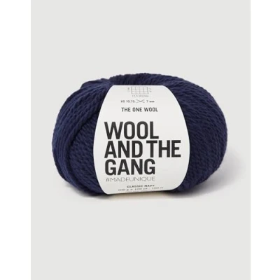 Image of Wool and The Gang, One Wool, Classic Navy, 100g, Chunky