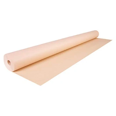 Image of Clairefontaine Ref 595071C Kraft Plain Paper Roll (Single Roll) 50 x 1m Size, 60gsm Paper, Acid Free, pH Neutral Suitable for Painting &amp; Drawing Brown
