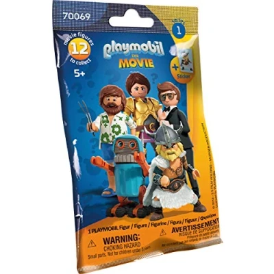 Image of Playmobil 70069 THE Movie Random Figure (Series 1), for Children Ages 5+, Fun Imaginative Role Play, PlaySets Suitable 4+