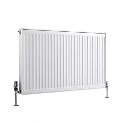Image of Milano Compact White Type 11 Horizontal Single Panel Convector Radiator 600mm x 1100mm
