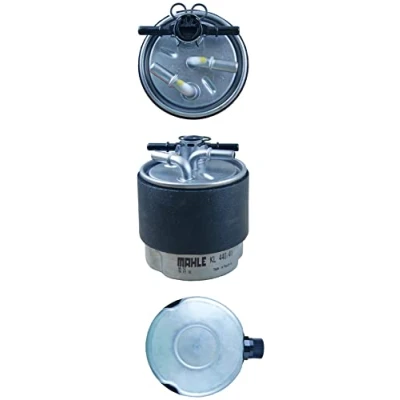 Image of 16400JD50A, 16400JD50D, 16400JD52A, 16400JD52D Fuel Filter MAHLE ORIGINAL KL 440/41 In Line 10mm 10,0mm NISSAN: Qashqai / Qashqai+2 I