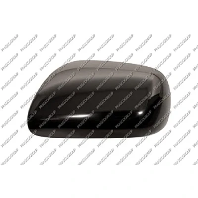 Image of 879450D030 Cover, outside mirror PRASCO TY3257414 Left black TOYOTA: Yaris II Hatchback