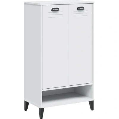Image of vidaXL Shoe Cabinet VIKEN White Engineered Wood
