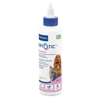 Image of Virbac Headset cleaning solution for dogs and cats epi otic 125 ml
