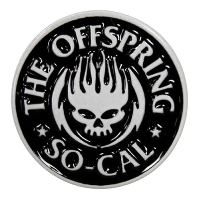 Image of Rock Off officially licensed products The Offspring So Cal Band Logo Pin Badge One Size