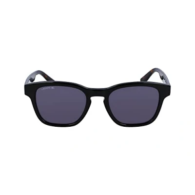 Image of Lacoste Men&#039;s Sunglasses L986S Black with Solid Grey Lens