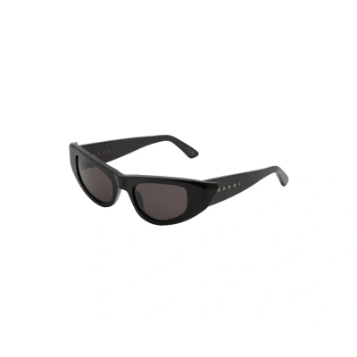 Image of Marni Netherworld Unisex Sunglasses, Size: One Size, Black