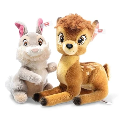 Image of Steiff Bambi &amp; Thumper Set Disney official collectors limited edition 683305