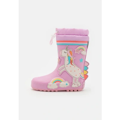 Image of Gioseppo Kinloss Wellies for kids, Size: 9K, Malva Synthetics/textile