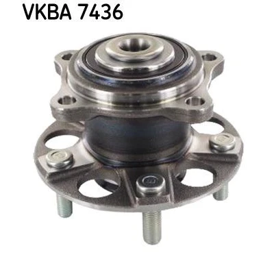 Image of MR594443 Wheel bearing kit SKF VKBA 7436 with integrated ABS sensor MITSUBISHI: Grandis