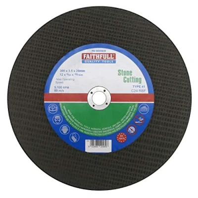 Image of Faithfull FAI3003520S Stone Cutting Disc 300mm x 3.5 20