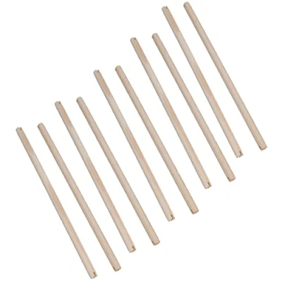 Image of 10PK Wooden Bird Perch Canary Budgie Cockatiel Parrot Cage Accessory 16&quot;