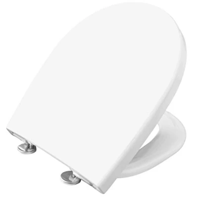 Image of Cornat Premium 6 Toilet Seat with Slow Close Mechanism Removable for Easy Cleaning, German Engineering [Pack of 1 KSPREMSC600