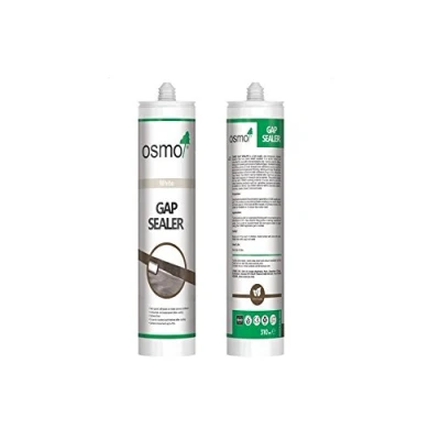 Image of Osmo Gap Sealer 310ml Flexible Sealant for Wood Floors (White)