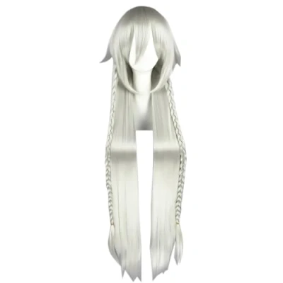 Image of Anime Cosplay Wig Undertaker Silver White Long Halloween Costume Wig,For Christmas Carnival Party