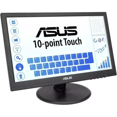 Image of ASUS VT168HR Touch Monitor 15.6&quot; (1366x768), 10 point Touch, HDMI, Flicker free, Low Blue Light, Wall mountable, Eye care, Black