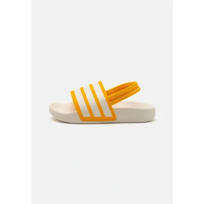 Image of adidas Performance Adilette Estrap Unisex Pool slides for kids, Size: 13K, Crew yellow/off white Textile/synthetics