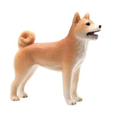 Image of MOJO Shiba Inu Japanese Dog Pet Animal Model Toy Figure