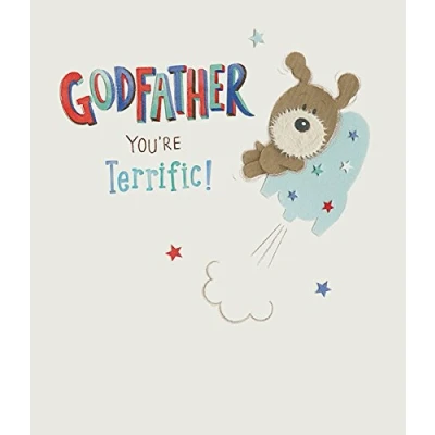 Image of Lots of Woof Godfather Father&#039;s Day Card