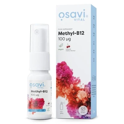Image of Osavi Methyl B12 Oral Spray, 100mcg (Cherry) 25 ml.