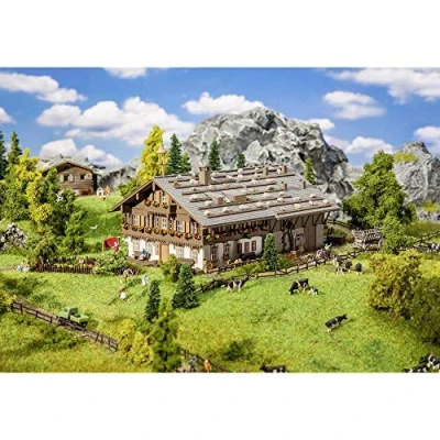 Image of FALLER F232199 Large alpine farm with barn Model kit, Various, Standard Size