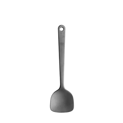 Image of Gastromax 6823 7 Chef&#039;s Wok Spoon Metal Grey Colour, Plastic