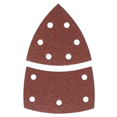 Image of Bosch 2609256A66 Sanding Sheets for Orbital Sanders 102 x 62.93 cm Number of Holes 11 Grit 240 Pack 10