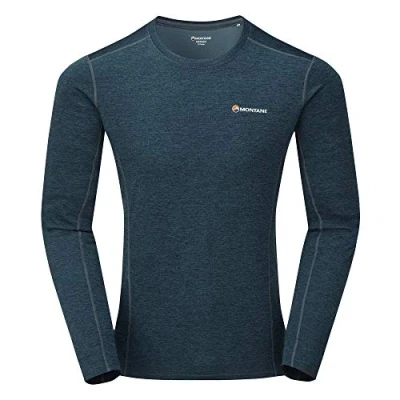 Image of Montane Mens Dart Long Sleeve T Shirt Orion Blue S