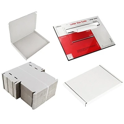 Image of 10 x White C5 A5 Size Box Large Letter Strong Cardboard Shipping MAILING Postal PIP