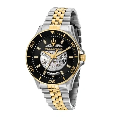 Image of Maserati Men&#039;s Watch, Automatic, Analog, Steel Band, Sfida Collection R8823140010