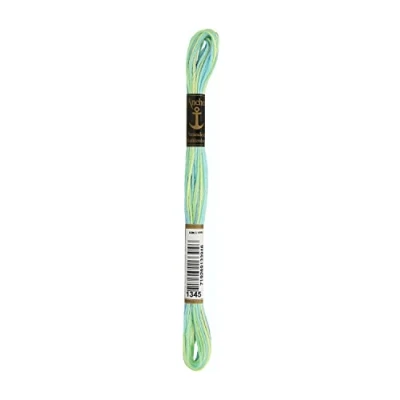 Image of Anchor Embroidery Thread, Cotton, 01345 Multicolor