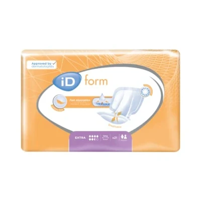 Image of ID Expert Form Extra Shaped Incontinence Pads (Anti Leak Cuffs)(21)