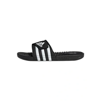 Image of adidas Unisex Adissage Slides, Core Black/Cloud White/Core Black, 9 UK