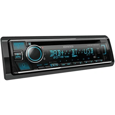 Image of Kenwood KDC BT760DAB CD Car Radio with DAB+ and Bluetooth Hands Free Kit (USB, AUX In, 2 x Pre Out 2.5 V, Amazon Alexa, Sound Processor, 4 50 W, VAR Lighting, Antenna)
