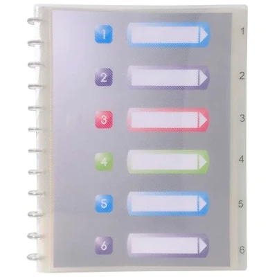 Image of Exacompta Ref 86320E PP Display Book with Removable Pockets 240 x 320mm in Size, Suitable for A4 Documents, 30 Pockets, 60 Viewing Pages Clear (Pack of 4)