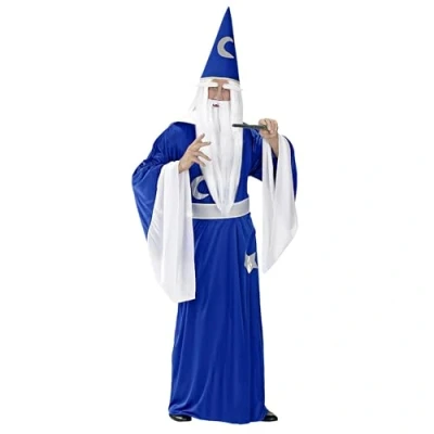 Image of Mens Magician Costume Small UK 38/40&quot; for TV Cartoon &amp; Film Fancy Dress