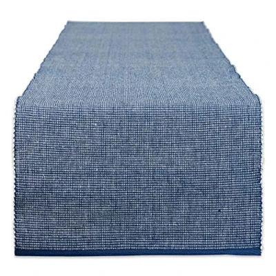 Image of DII Tabletop, Cotton, Navy, Table Runner, 13x108